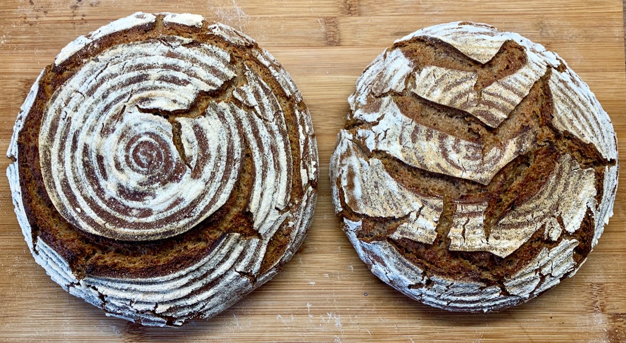 Picture of 2 different scoring techniques
